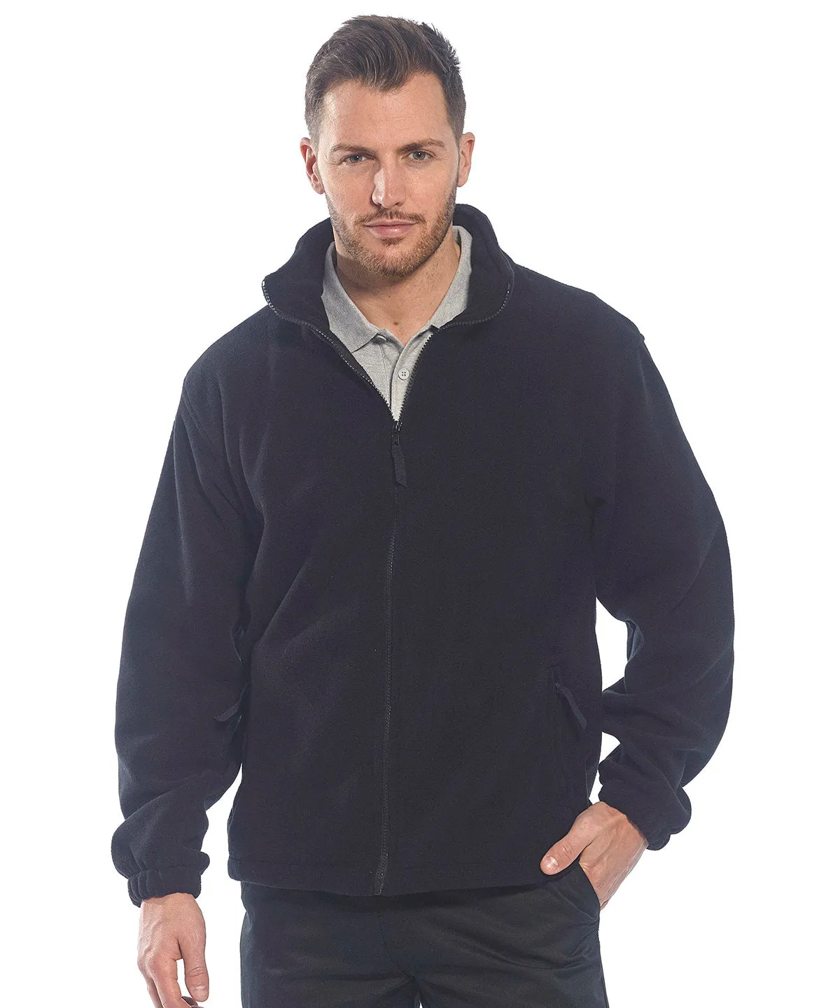 Aran fleece (F205) | Black