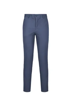 Blue cotton chino - NPBWFTRS-23