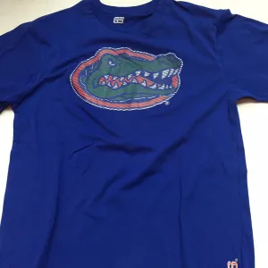Florida Gators Adult Genuine Stuff Logo Striped Shirt