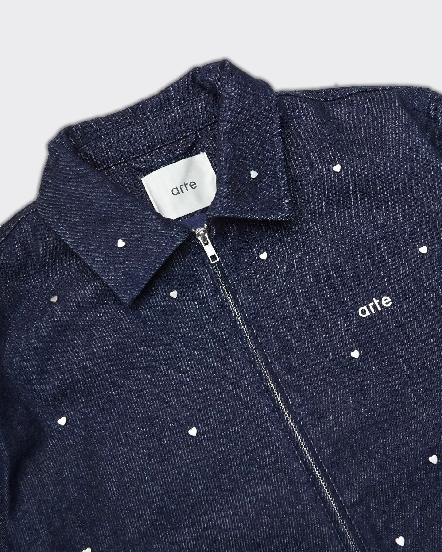 Giacca Heart Denim Blu