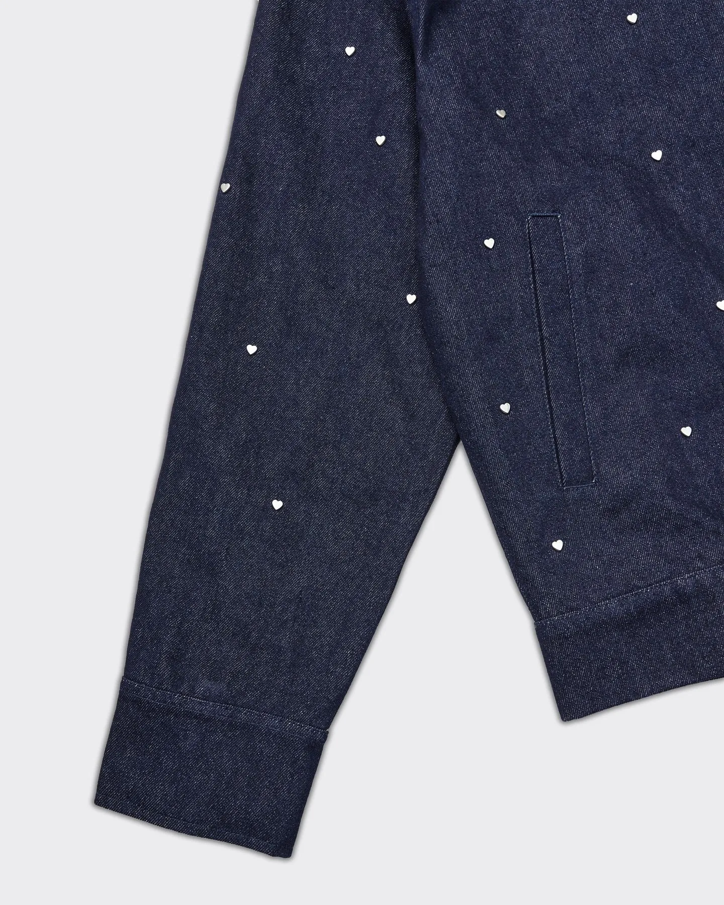 Giacca Heart Denim Blu