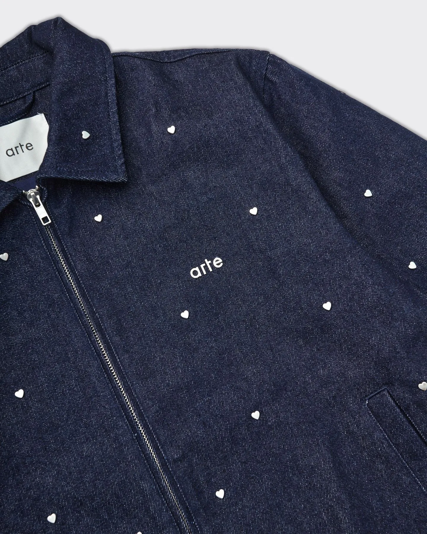 Giacca Heart Denim Blu