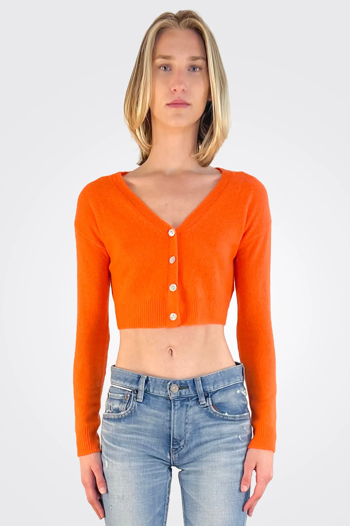 Gigi Cardigan - Papaya