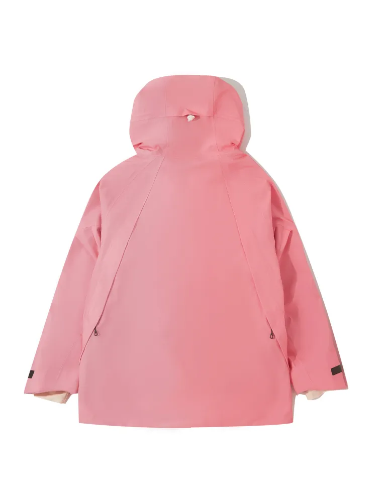 LITAN Gradient Color Mountain Snow Jacket - US Only