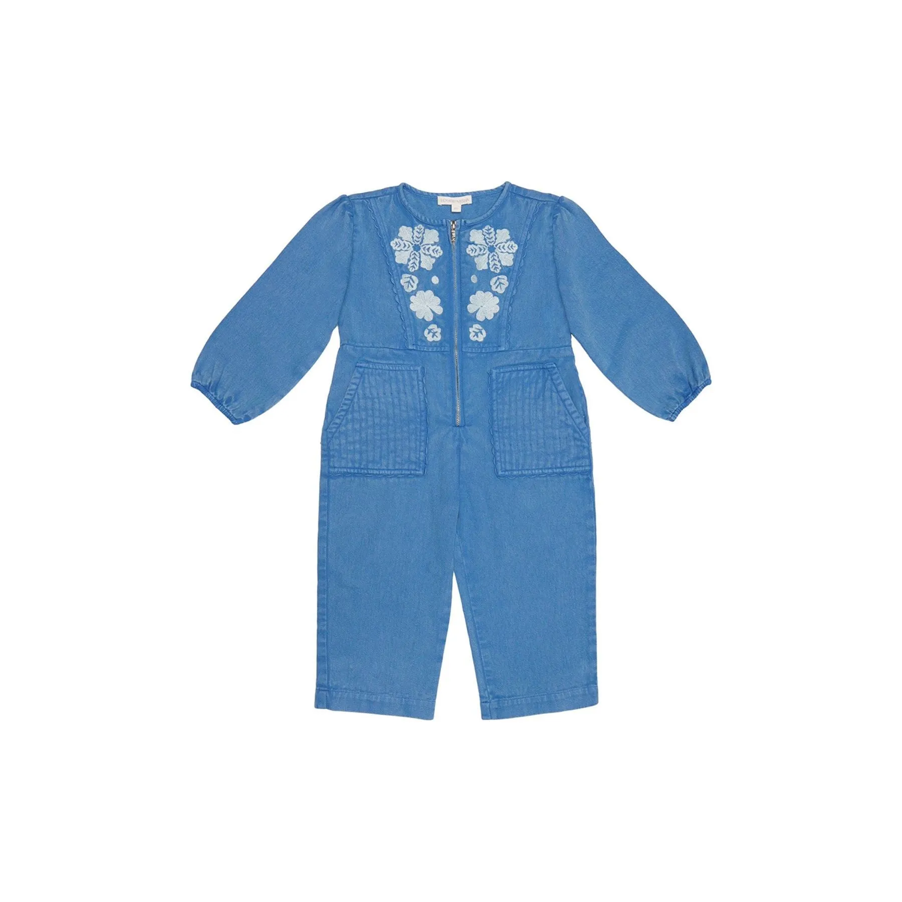 Louise Misha Luxie Overalls - Stone Blue