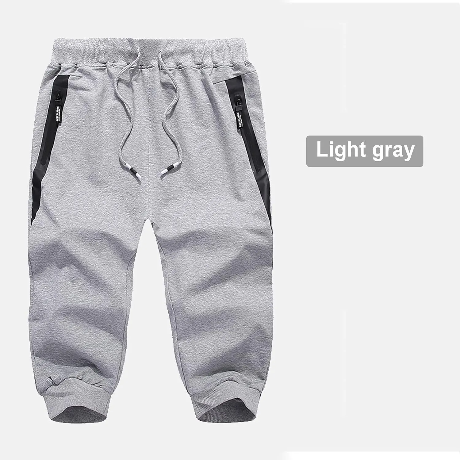 Mens Casual Shorts - Cotton Drawstring Summer Beach Tactical Workout Stretch Twill Chino Golf Shorts Sweatpants for Mens