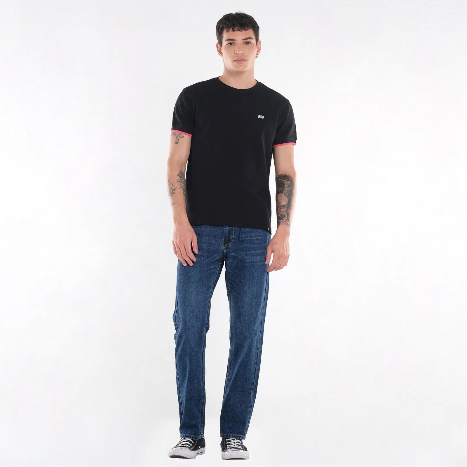 MENS' ROUNDNECK SMALL LOGO TEE
