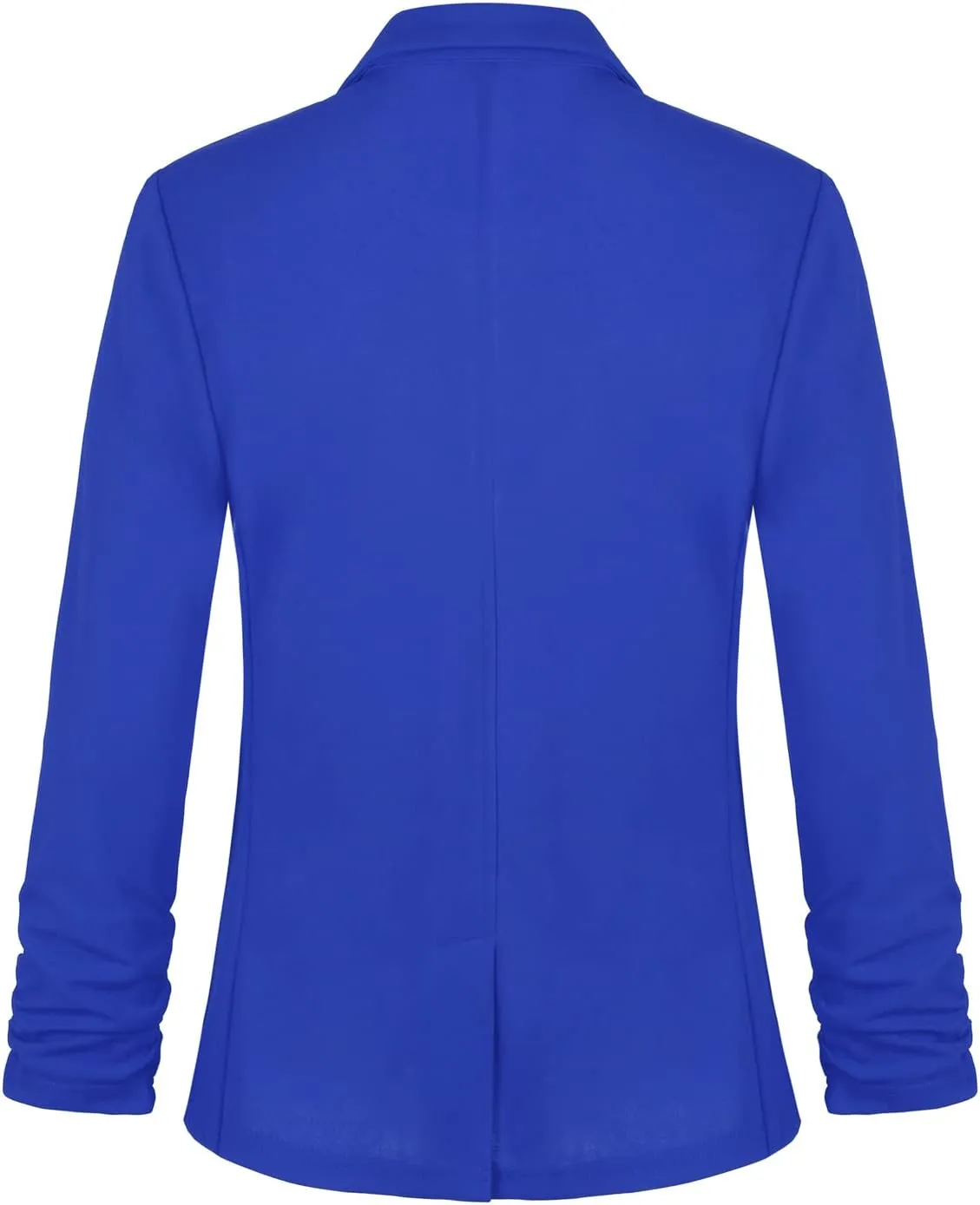 MINTLIMIT Women's 3/4 Sleeve Blazers One Button Work Office Blazer with Pockets