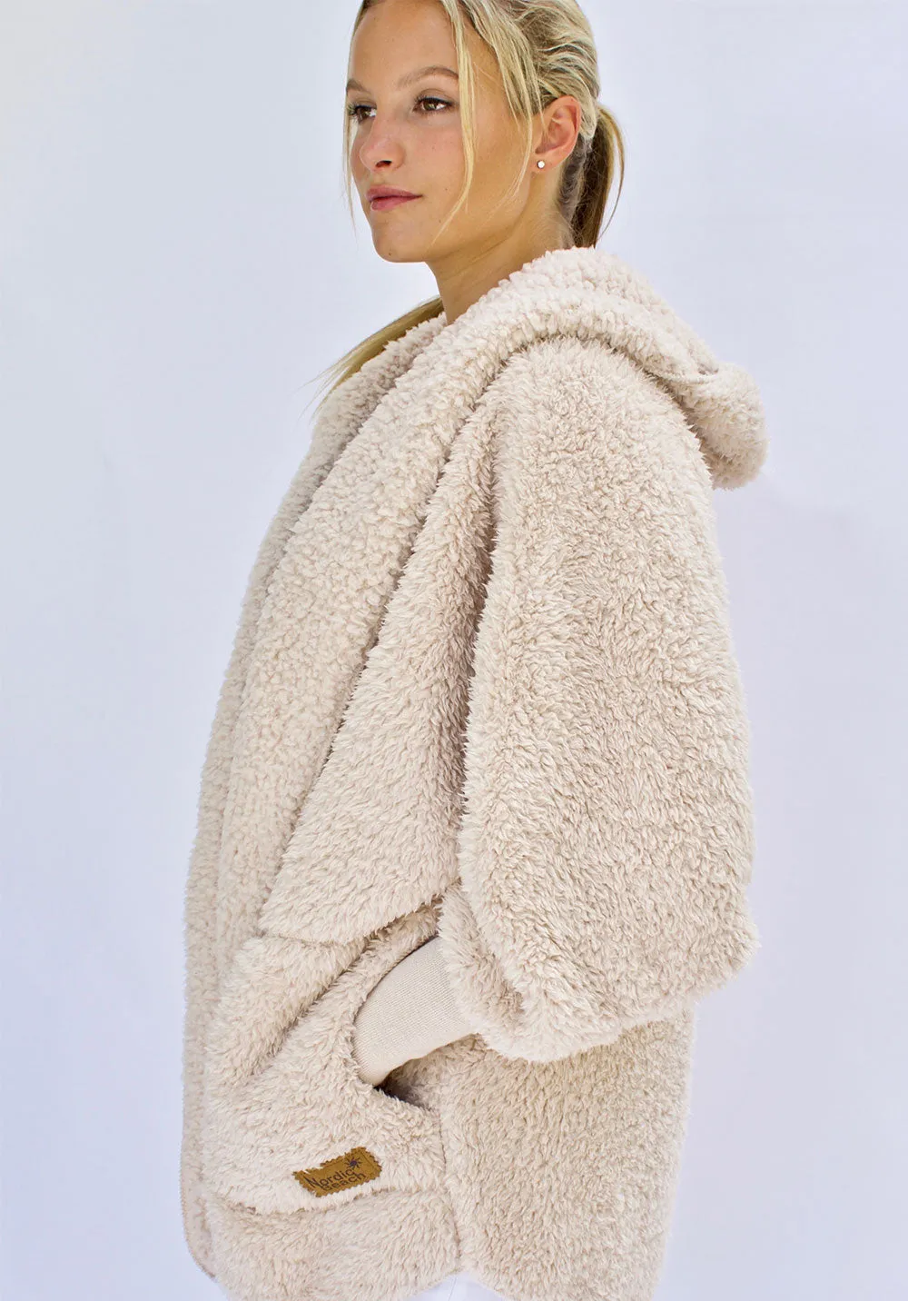 Nordic Beach Long Body Wrap - FLUFFY FRAPPE