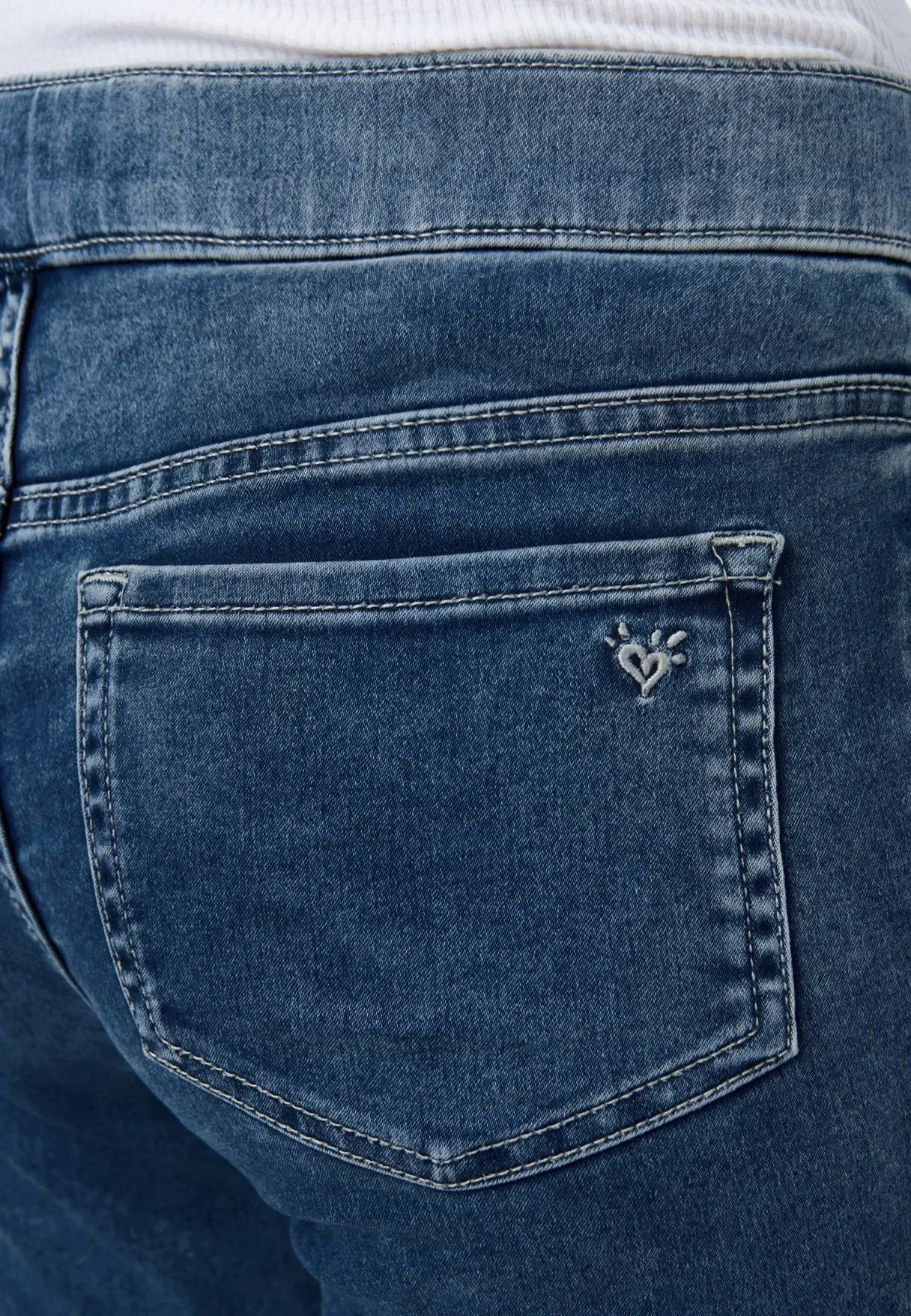 Pull-On Jean Leggings