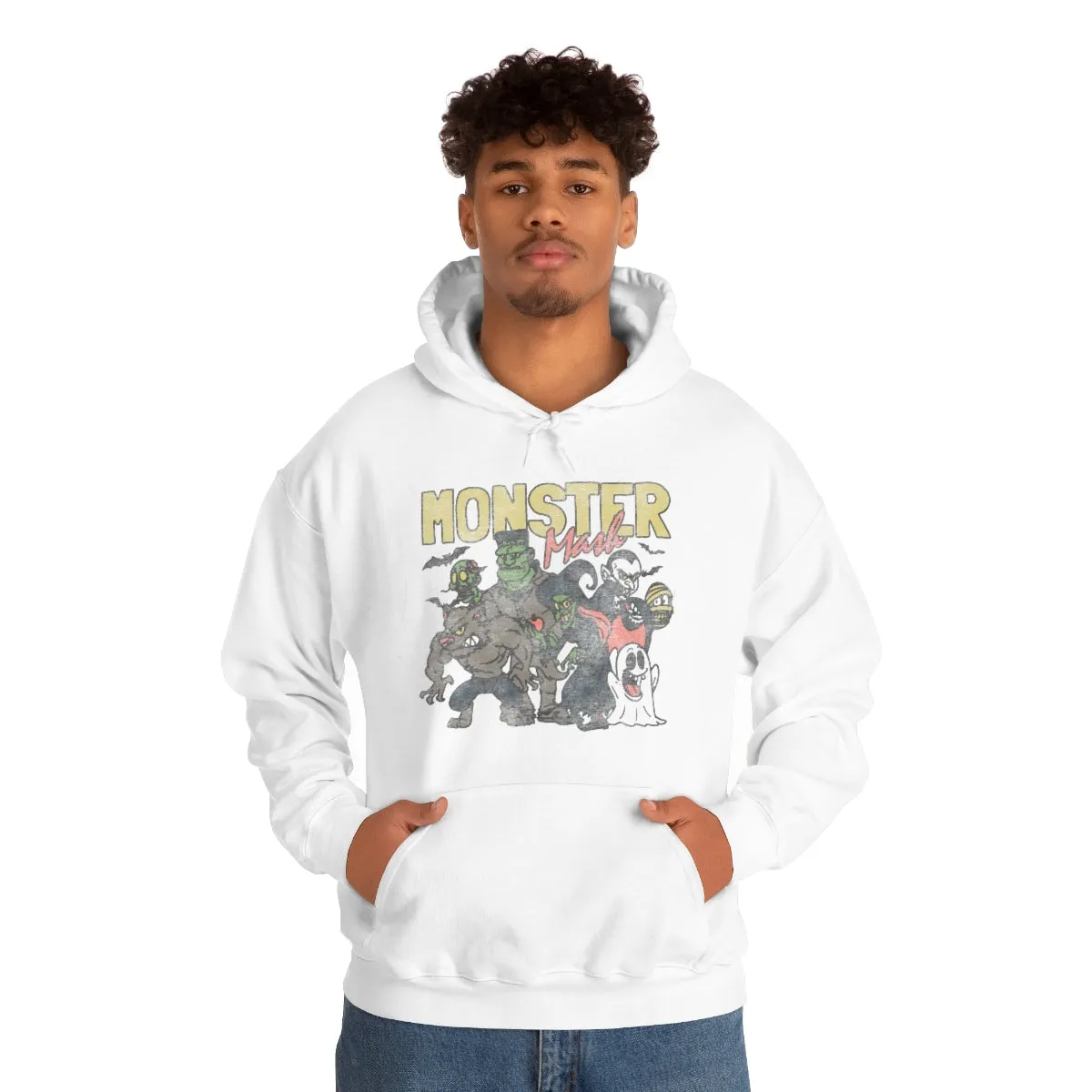 Retro Monster Mash | Unisex Halloween Hoodie
