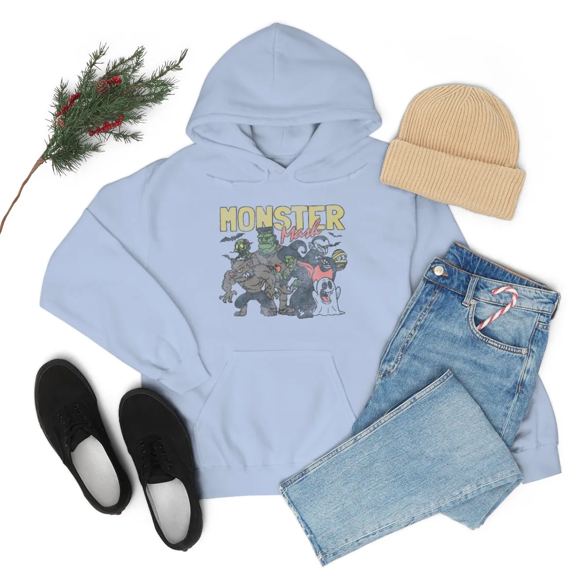 Retro Monster Mash | Unisex Halloween Hoodie