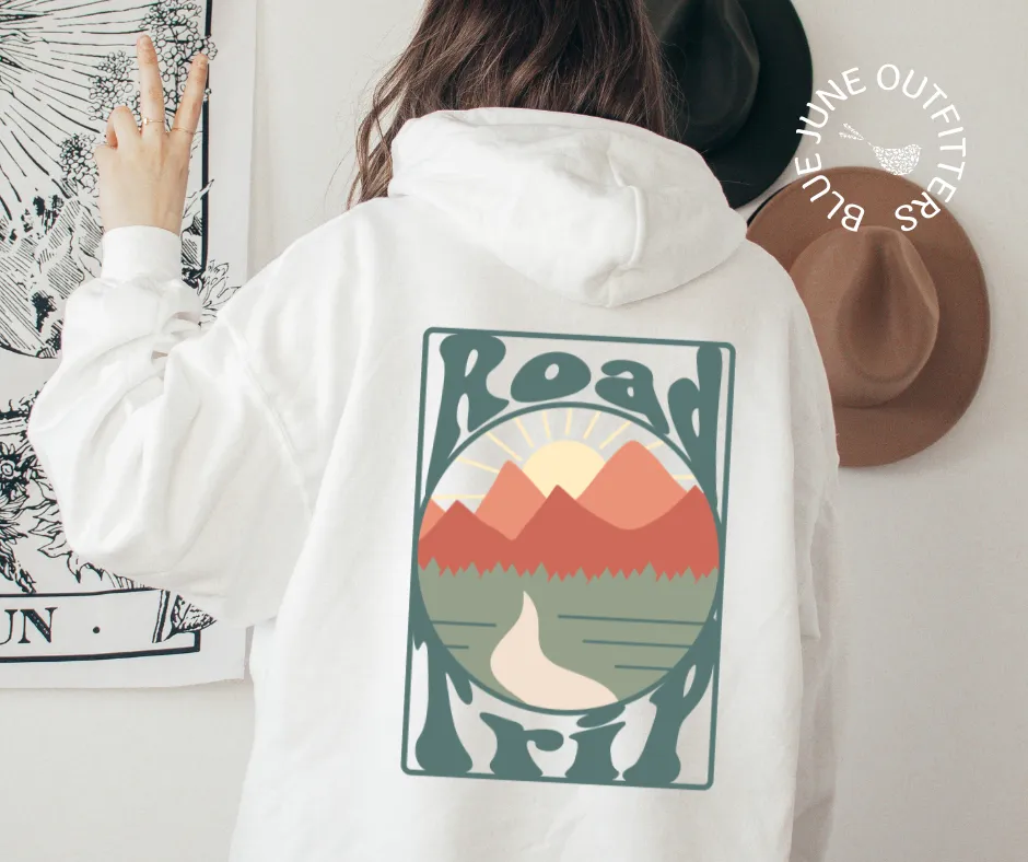 Road Trip Mountains Hoodie