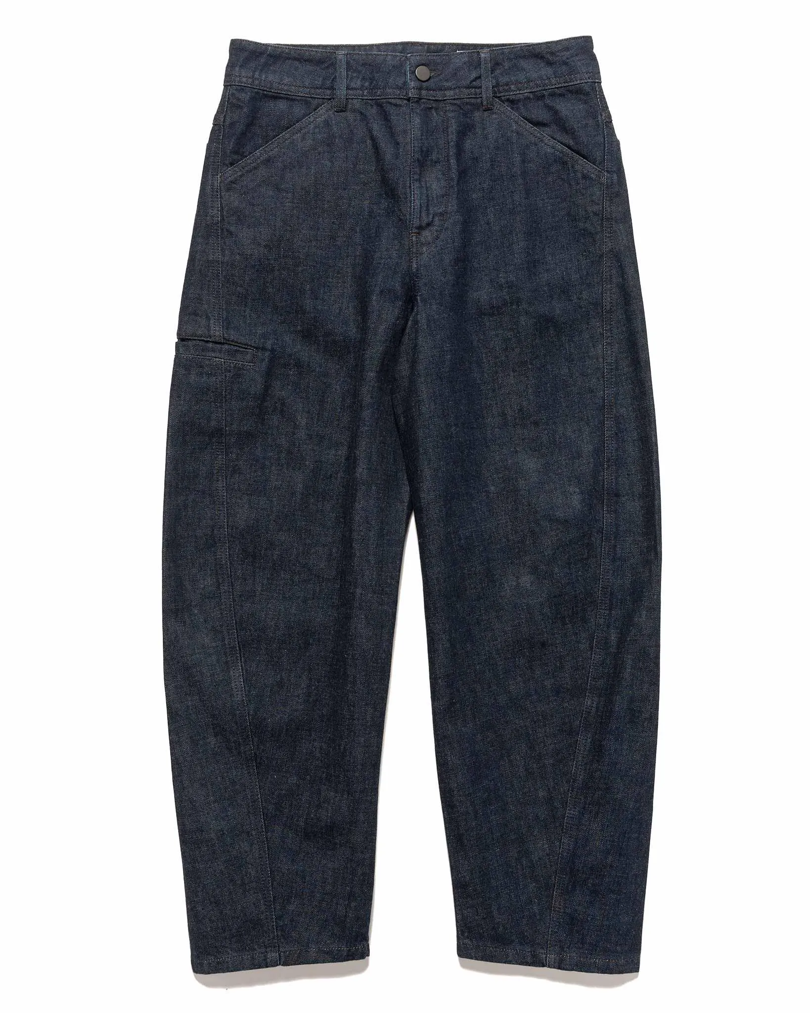 Twisted Workwear Pants Denim Indigo