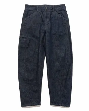 Twisted Workwear Pants Denim Indigo