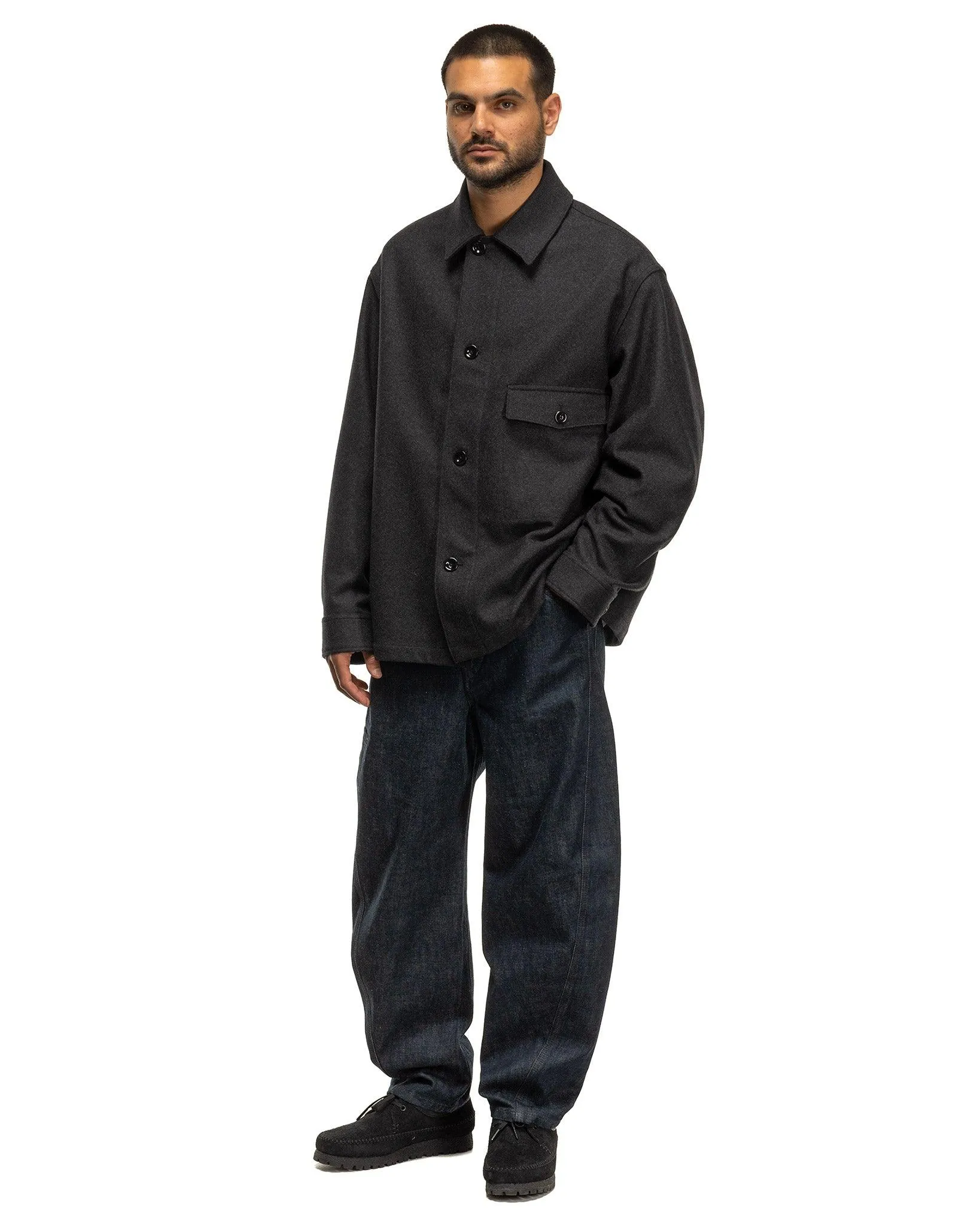 Twisted Workwear Pants Denim Indigo