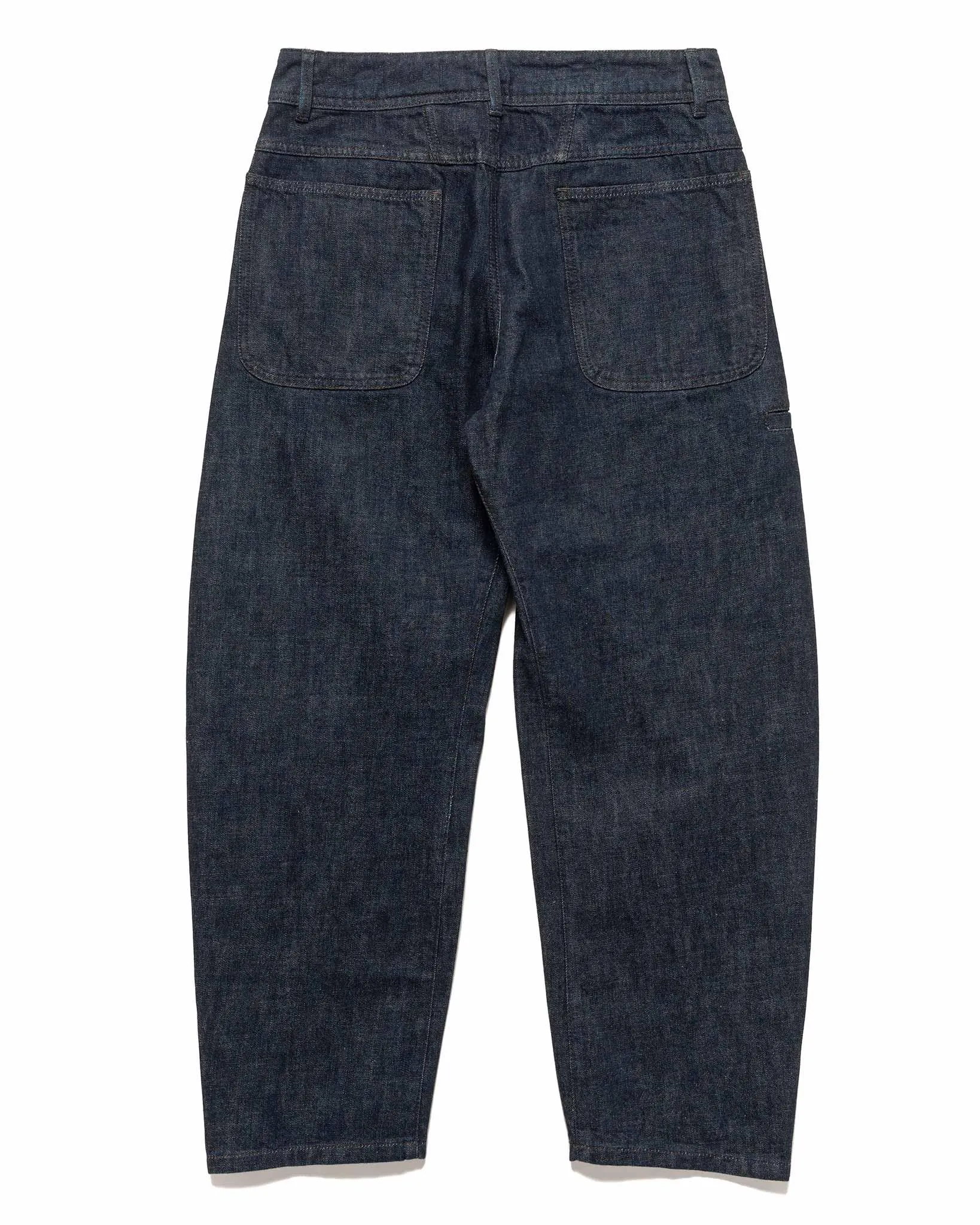 Twisted Workwear Pants Denim Indigo