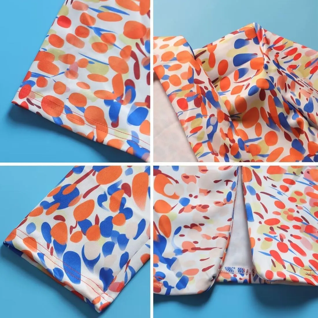 Womens Casual Printed Blazers Long Sleeve Open Front Office Work Suits Blazer Jackets Streetwear