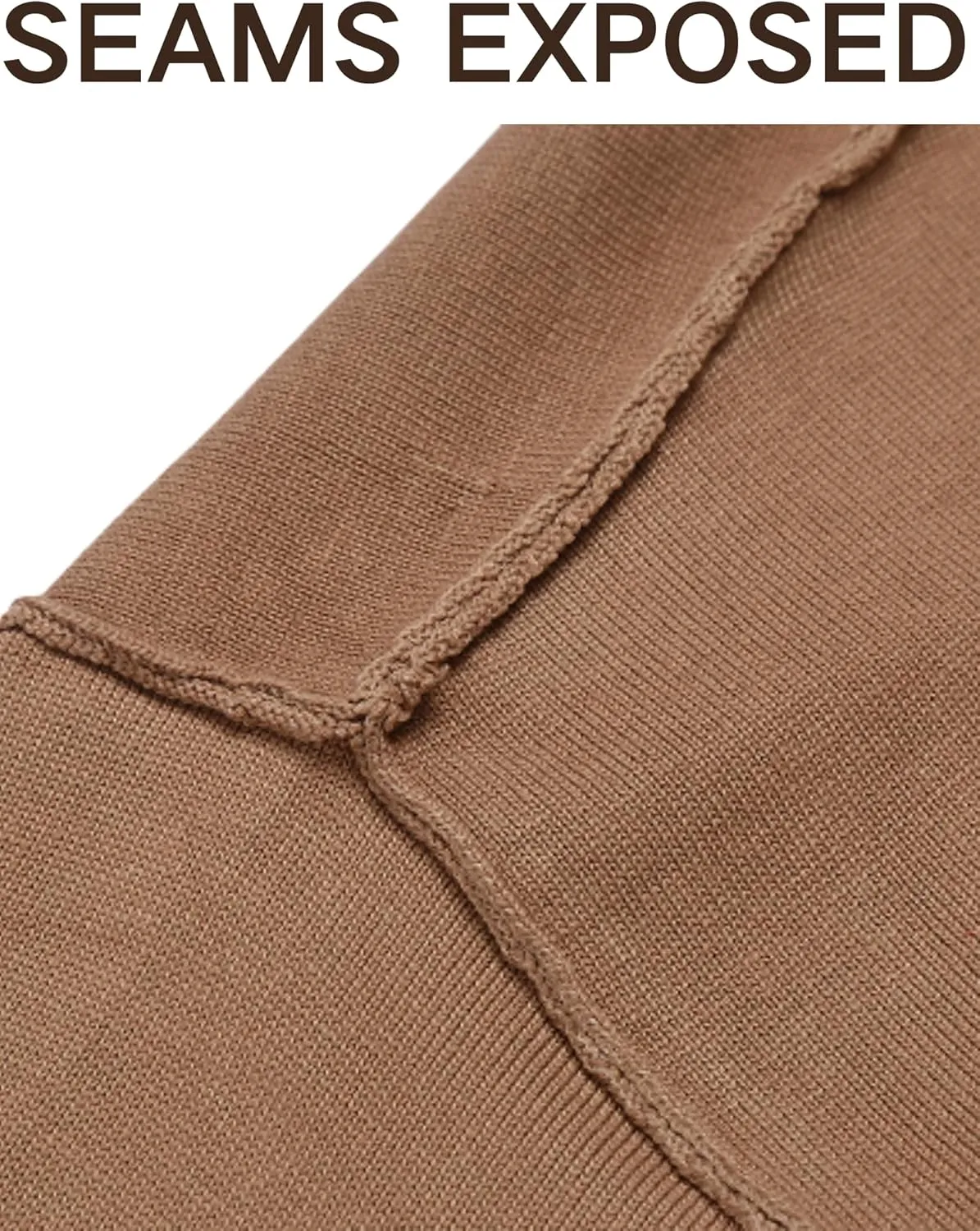 Zeagoo Women's Oversized Button Cardigan Sweaters 2024 Fall Open Front Lightweight Cardigans V Neck Loose Knit Outwear